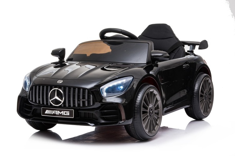 Vaikiškas vienvietis elektromobilis Mercedes Benz AMG GTR juodas